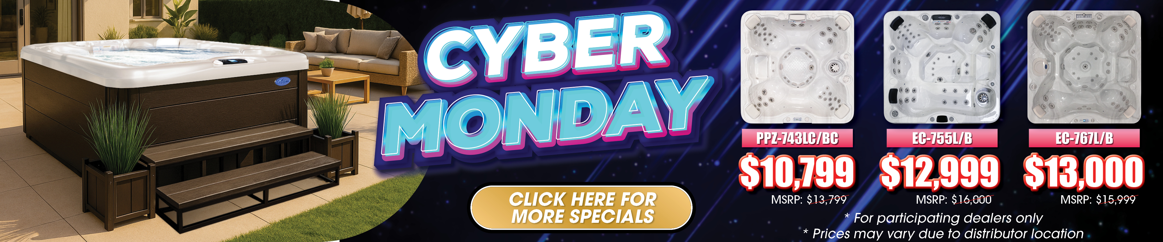 Calspas hot tub being used in a family setting - Tacoma