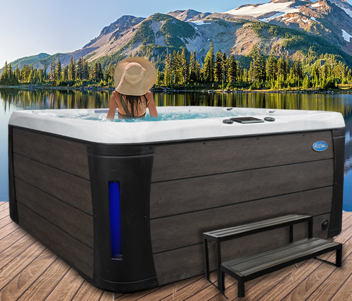 Calspas hot tub being used in a family setting - hot tubs spas for sale Tacoma