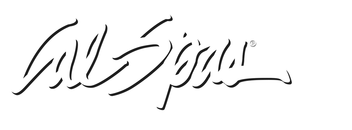 Calspas White logo Tacoma